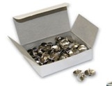 Кнопки-гвоздики 100шт серебро к/к DOLCE COSTO