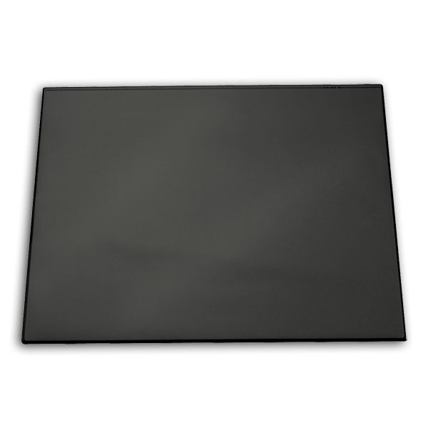 Накладка на стол офисная 52*65мм c прозрачным листом черная DURABLE