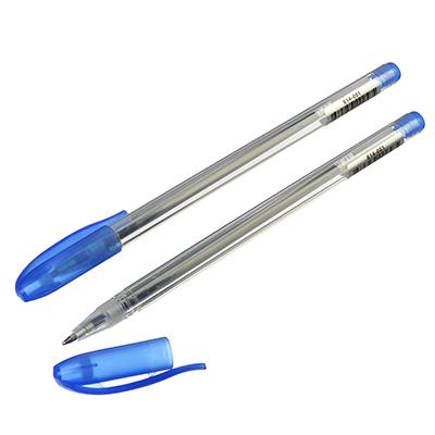 Ручка гелевая  синий 0, 5мм прозрачн. корп 14, 9см ClipStudio
