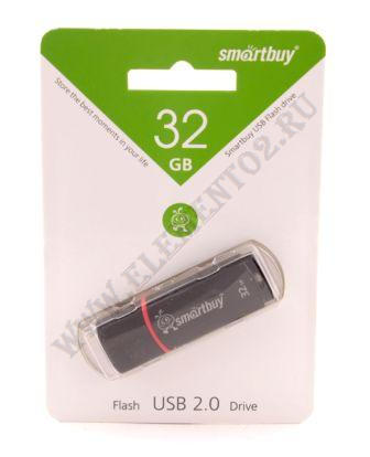 Диск Flash32Gb Черный Smart Buy