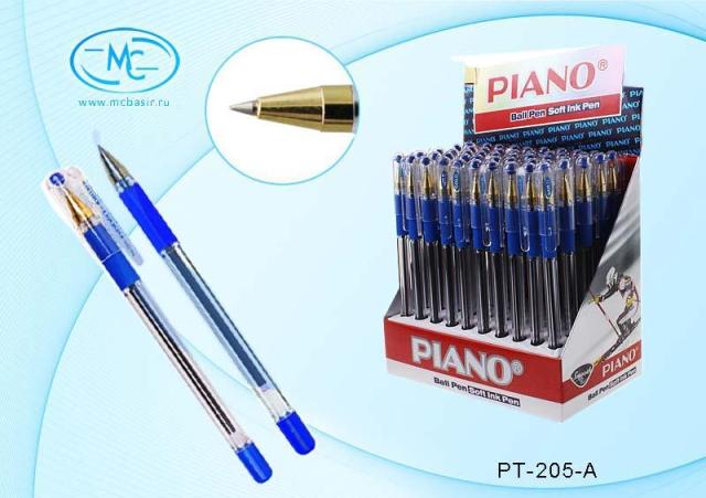 Ручка шариковая  синий 0, 5мм  масл. R/рез. MC GOLD P Piano