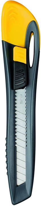 Нож канцелярский (малый) 9мм UNIVERSAL с ручн. фиксатором лезвия MAPED
