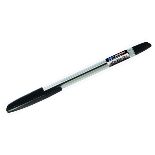 Ручка шариковая  черный 0, 7мм CORONA PLUS LINC
