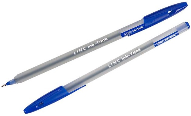 Ручка шариковая  синий 0, 7мм INK TANK LINC