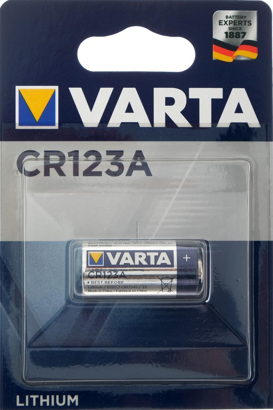 Батарейка CR123A VARTA