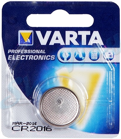 Батарейка CR2016 3V Таблетка VARTA