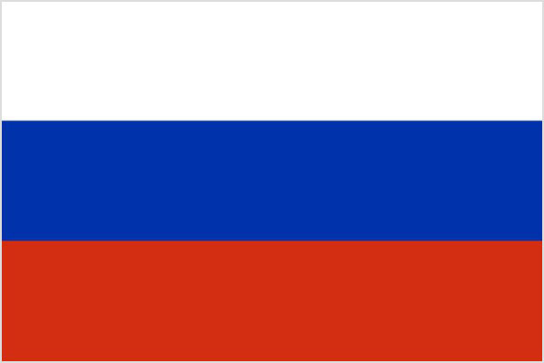Флаг "Россия" 90*135см с петельками, карман слева 5 см, сверху зашит, снизу слева петелька.