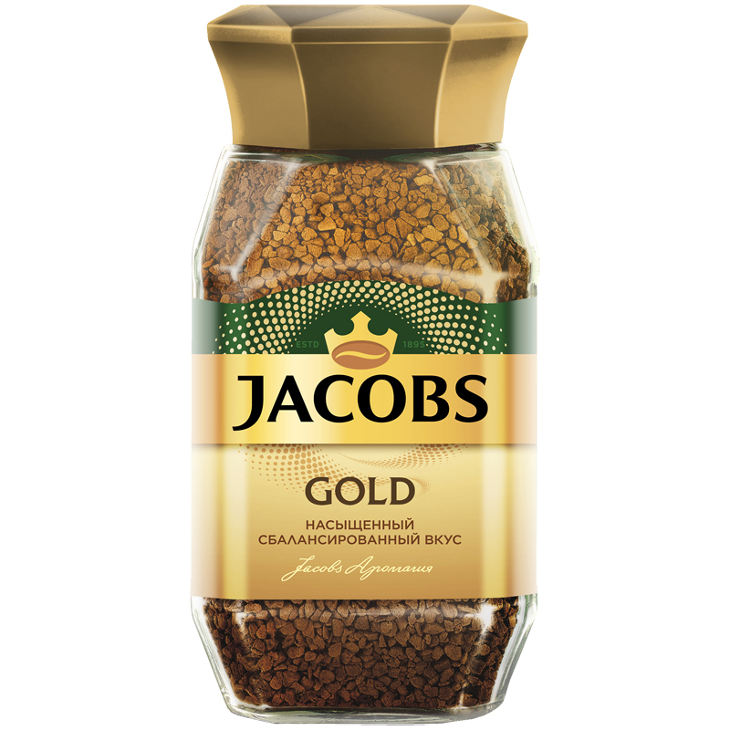 Кофе ст/б 95г. раств. JACOBS Gold сублимированный
