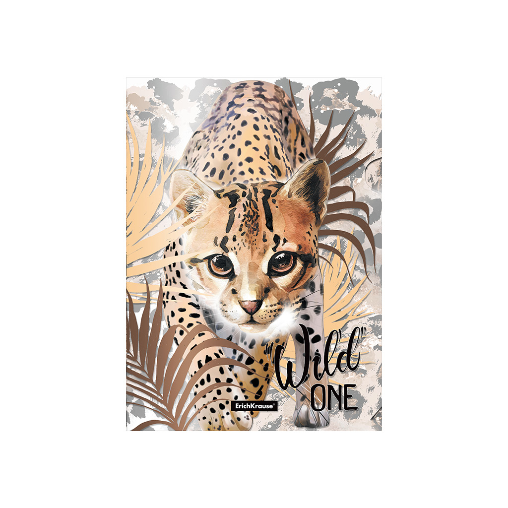Папка -уголок А4 0, 18мм "Wild Cat" цветная Erich Krause
