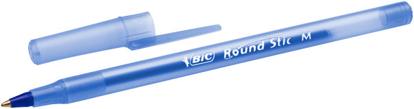 Ручка шариковая  синий 1мм Раунд Стик" BIC