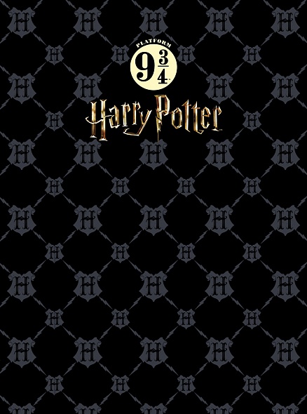 Книжка записная А6  48л "Гарри Поттер" 7БЦ Hatber