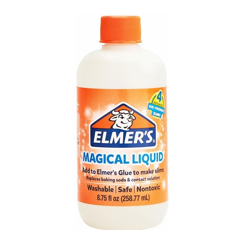 Клей для Слаймов ELMERS 259мл 4слайма Активатор/Жидкость магическая ELMERS