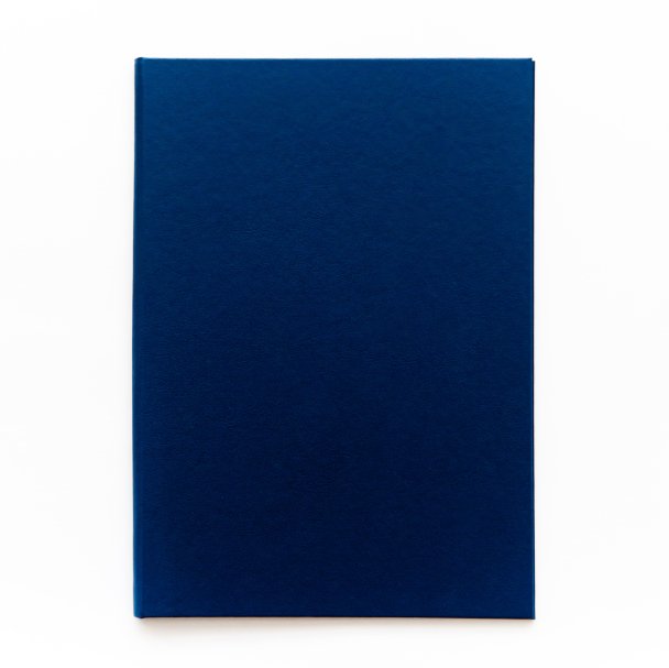 Обложка  для  дипл. работы синяя БЕЗ НАДПИСИ без бумаги Канцбург